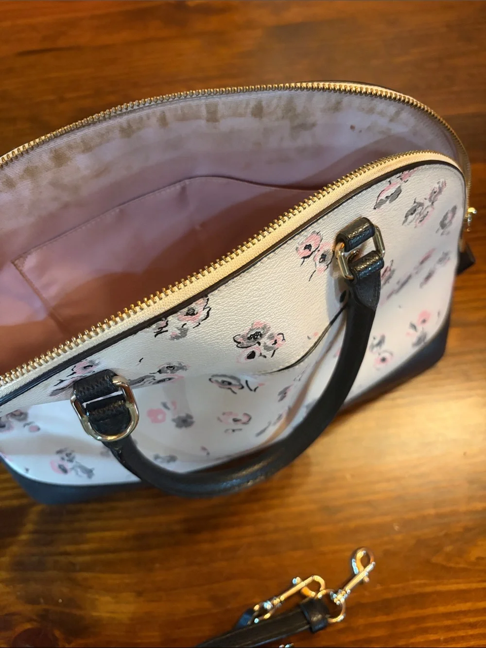 Coach Floral Sierra Satchel